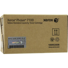 Тонер-картридж Xerox 106R02608 (желтый; 4500стр; Phaser 7100)