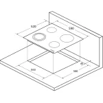 Варочная поверхность Kuppersberg ECS 603