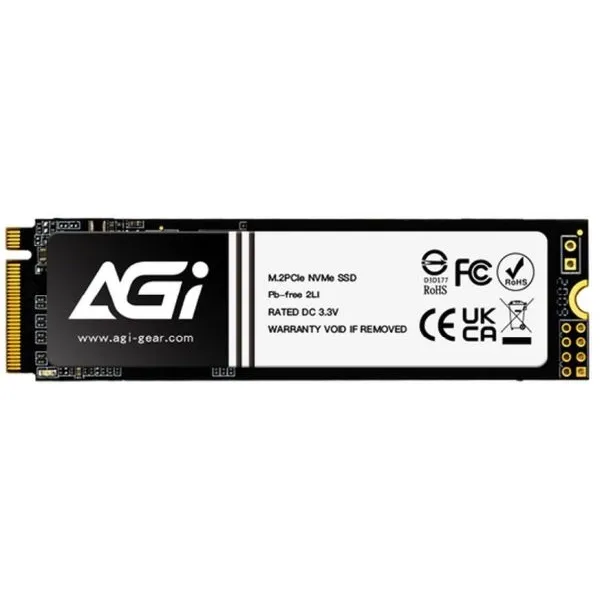 Жесткий диск SSD 2Тб AGI (2280, 7400/6700 Мб/с)