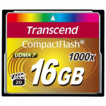 Карта памяти CF 16Гб Transcend (160Мб/с, 1000x)