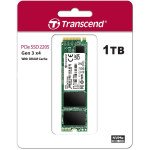 Жесткий диск SSD 1Тб Transcend (2280, 3500/3200 Мб/с, 370000 IOPS, PCIe 3.0 x4 (NVMe))