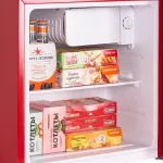 Холодильник Maunfeld MFF50RR (A+, 1-камерный, объем 50:50л, красный)