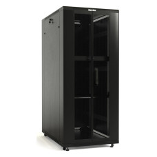 Шкаф серверный напольный Hyperline TTB-4781-DD-RAL9004 (47U, 800x2277x1000мм, IP20, 800кг) [TTB-4781-DD-RAL9004]