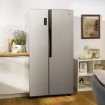 Холодильник Gorenje NRS918EMX (No Frost, A++, 2-камерный, Side by Side, объем 564:347/217л, инверторный компрессор, серый)