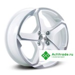 Скад Аллигатор R15/6J PCD 5x114,3 ET 38 ЦО 67,1 белый с полированной лицевой поверхностью
