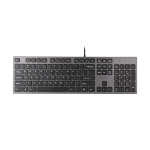 Клавиатура A4Tech KV-300H dark Grey USB (классическая ножничные, 104кл)