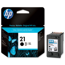 Чернильный картридж HP 21 (черный; 190стр; DJ 3920, 3940, PSC 1410) [C9351AE]