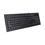 Клавиатура A4Tech KR-85 Black PS/2 (классическая мембранная, 104кл)