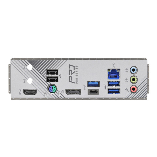 Материнская плата ASRock B760M PRO RS (LGA1700, Intel B760, 4xDDR5, microATX, RAID SATA: 0,1,15,5)