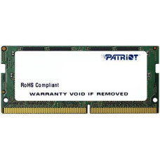 Память SO-DIMM DDR4 8Гб 2133МГц Patriot Memory (17000Мб/с, CL15, 260-pin, 1.2 В)