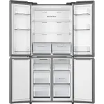 Холодильник Hisense RQ5P470SEI1 (No Frost, A+, 3-камерный, Side by Side, объем 530:331/199л, инверторный компрессор, серый)