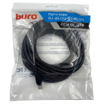 Патч-корд Buro 1645950 (RJ-45 (m), RJ-45 (m), алюминий омедненный, 10м, 5E, 4пары, UTP)