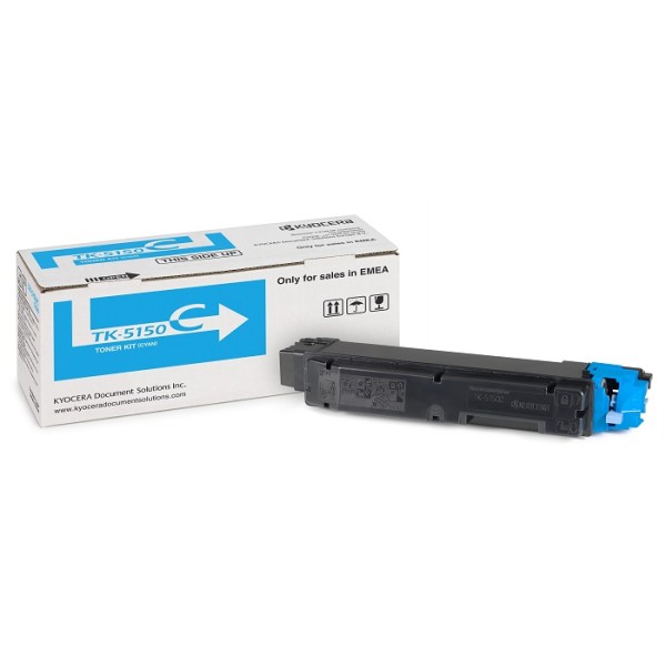 Тонер-картридж Kyocera TK-5150C (голубой; 10000стр; P6035cdn, M6035cidn, M6535cidn)