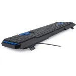 Игровая клавиатура Oklick 750G FROST WAR Black USB (классическая мембранная, 114кл)