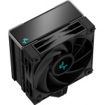 Кулер для процессора DeepCool AK400 ZERO DARK (Socket: 1150, 1151, 1151-v2, 1155, 1156, 1200, 1700, AM4, алюминий+медь, 29дБ, 4-pin PWM)