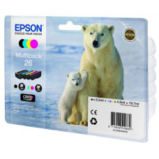 Картридж Epson C13T26164010 (4 цвета; XP-600, 700, 800)