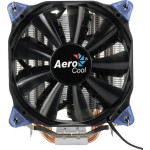 Кулер для процессора Aerocool Verkho4 (алюминий+медь, 27дБ, 120x120x25мм, 4-pin)