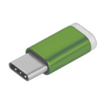 Переходник Greenconnect (USB 2.0 Type-C (m), microUSB 2.0 (f))