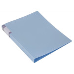 Папка с зажимом Бюрократ Gems GEM07CAZURE (зажимов 1, A4, пластик, толщина пластика 0,7мм, карман торцевой с бумажной вставкой, голубой топаз)