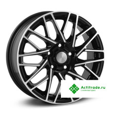 Скад Сиена R16/6.5J PCD 5x114,3 ET 45 ЦО 60,1 черный с полированной лицевой поверхностью [3310305]