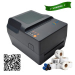 Стационарный принтер G&G GG-TD1200C (203dpi, макс. ширина ленты: 120мм, USB, RS-232, LPT)