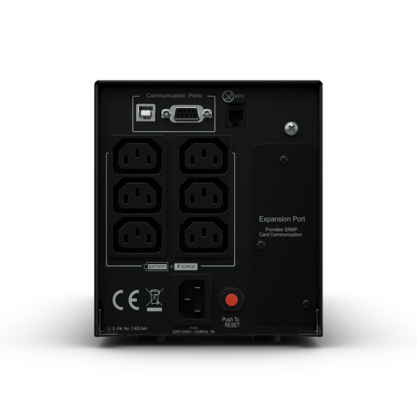 ИБП CyberPower PR750ELCDRT1U (Line-Interactive, 750ВА, 675Вт, 3xIEC 320 C13 (компьютерный), 1U)