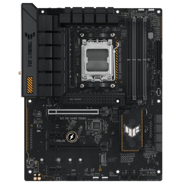 Материнская плата ASUS TUF GAMING A620-PRO WIFI (AM5, AMD A620, 4xDDR5 DIMM, ATX, RAID SATA: 0,1,10)