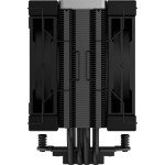 Кулер для процессора DeepCool AK400 ZERO DARK PLUS (Socket: 1150, 1151, 1151-v2, 1155, 1156, 1200, 1700, AM4, алюминий+медь, 28дБ, 4-pin PWM)