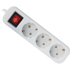 Удлинитель Defender S318 (1,8м, 3xEURO, 2,2кВт)