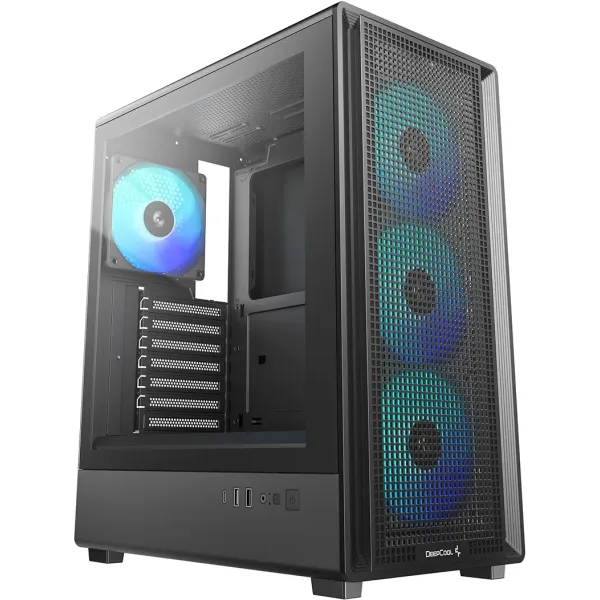 Корпус DeepCool CC550 4F (Midi-Tower, 1xUSB3.0)