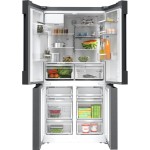 Холодильник Bosch KFI96AXEA (No Frost, E, 3-камерный, Side by Side, объем 375:199/176л, 905x1 830x731см, антрацит)