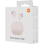 Гарнитура Xiaomi Redmi Buds 6 Play (беспроводные внутриканальные в ушной раковине закрытые, 600мА*ч, 7ч, USB Type-C, IP54)
