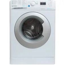 Стиральная машина Indesit BWSA 6109 WSV RU(фронтальная средняя, класс стирки/отжима/э.потребления: A , макс: 6кг, белый)