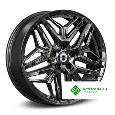 КиК Колумб R19/7J PCD 5x108 ET 47 ЦО 60,1 темно - серый глянцевый