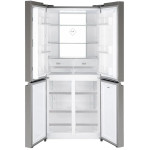 Холодильник Weissgauff WCD 450 X NoFrost Inverter (No Frost, A+, 2-камерный, Side by Side, инверторный компрессор, нержавеющая сталь)