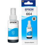 Чернильный картридж Epson C13T66424A (голубой; 7500стр; 70мл; L100)