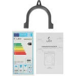 Стиральная машина Lex LWM12014GrIThD(60x85x61см, фронтальная, макс:12кг, 1400об/мин, серый)