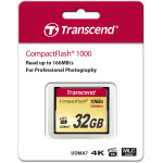 Карта памяти CF 32Гб Transcend (160Мб/с, 1000x)