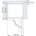 Холодильник Gorenje NRK6202EXL4 (No Frost, A++, 2-камерный, объем 353:243/110л, 60x200x59.2см, серебристый)