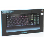 Клавиатура Logitech G213 Prodigy RGB Gaming Keyboard Black USB (112кл)