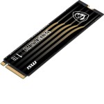 Жесткий диск SSD 1Тб MSI SPATIUM (2280, 7400/6000 Мб/с, 1000000 IOPS, PCIe 4.0 x4 (NVMe), 1024Мб, для ноутбука и настольного компьютера)