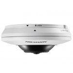 Камера видеонаблюдения Hikvision DS-2CD2955FWD-I (IP, внутренняя, купольная, 5Мп, 1.05-1.05мм, 2560x1920, 25кадр/с)