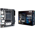 Материнская плата ASUS PRIME A320I-K (AM4, AMD A320, 2xDDR4 DIMM, mini-ITX, RAID SATA: 0,1,10)