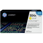 Тонер-картридж HP 504A (желтый; 7000стр; CM3530, CP3525)