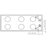 Батарея CSB GPL1272F2 (12В, 7,2Ач)