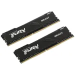 Память DIMM DDR4 2x8Гб 3200МГц Kingston (25600Мб/с, CL16, 288-pin, 1.35 В)