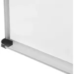 Deli E7816 (60x90см, сталь, рама алюминий, поверхность лак, белый)