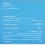 Гарнитура Sennheiser HD 300 Pro (проводные накладные оголовье закрытые, 1.5м, 3.5 мм, 6.3 мм)