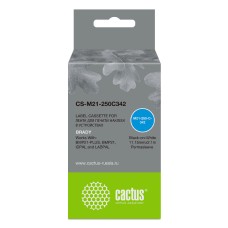Картридж ленточный Cactus CS-M21-250C342 [CS-M21-250C342]