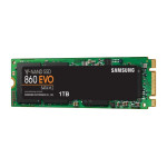 Жесткий диск SSD 1Тб Samsung 860 EVO Series (M.2, 550/520 Мб/с, 88000 IOPS, SATA 3Гбит/с, 1024Мб, для ноутбука и настольного компьютера)